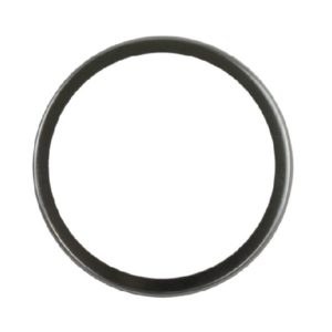 Metal circular rim of a compact mirror to be used in a badge making machine